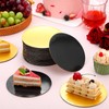 Newtay 100 Pcs 5 Inch Cake Board Round Mini Cardboard