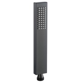 Ownace Square Solid Brass Oil Rubbed Black Hand Held Shower Head (Matte Black)