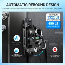 SZYANG Retractable Ratchet Straps Compatible with 2022-2026 Toyota Tundra