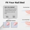 Solid Nail Glue Gel for False Nail Tips,2PCS 15g Super
