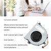 CPU Cooling Fan 4 Pin Efficient Quiet Laptop CPU Air