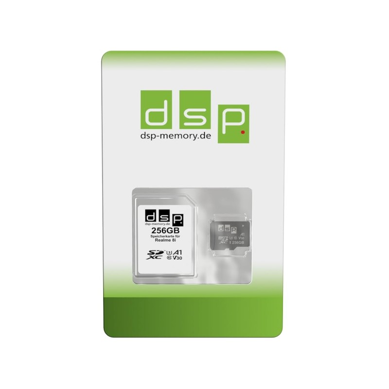 256 GB Memory Card for Realme 8i (A1, V30, U3)