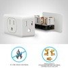 Multi Plug Outlet Extender, VINTAR 3 Outlet Adapter, Multiple Outlet