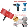 Flintronic Hole Saw Hole Cutter Set, 125 mm Circular Saw