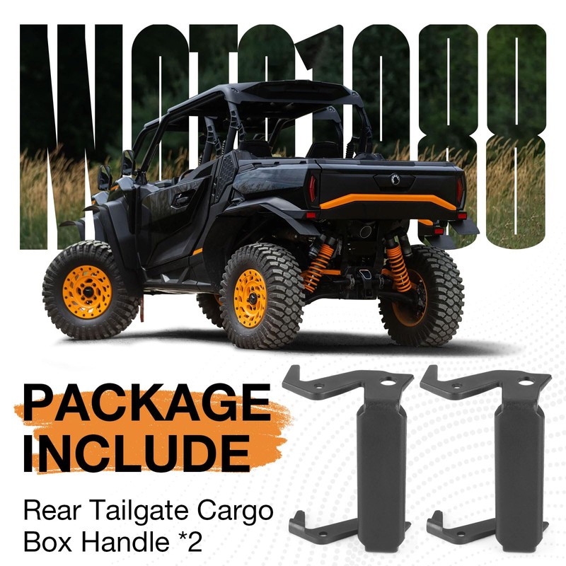 Rear Tailgate Cargo Box Handle Lever for Can-Am Commander 800