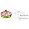INTEX 57107 Sunset Glow Baby Pool, 24.0 x 8.7 inches