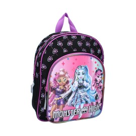 mybagstory - Backpack - Monster High - Purple - Child - School - Nursery - Nursery - Primary School - School Bag Girls - Size 30 cm - Adjustable Straps - Gift Idea, Monster High - Purple, Enfant,,