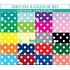 LARGE POLKA DOTS PATTERN #1 Basic Colors Heat Transfer or