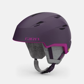 Giro Envi Spherical MIPS Ski Helmet - Snowboard Helmet for Women - Matte Urchin/Pink Street - M (55.5-59cm)