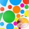 140Pcs Round Stickers, 5cm Large Round Stickers, 3cm Circle Labels,