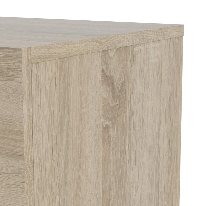 Tvilum 2 Drawer Nightstand, Oak Structure