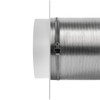 Vent Systems 125 mm Ventilation Duct Connector Flange Straight Ventilation