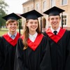 DIELOVEHUA Bachelor Hut, Unisex Doktorhut, Abschluss Hut, Graduation Hat, Graduation