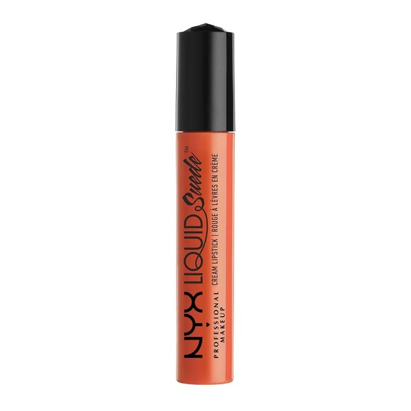 NYX PROFESSIONAL MAKEUP Liquid Suede Cream Lipstick - Foiled Again (Bright Peachy Orange)