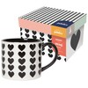 Now Designs Jubilee Heart Stoneware Mug In A Box, 14