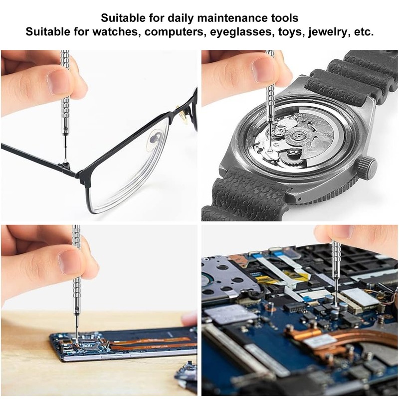 10pcs Professional Slotted Screwdriver Kit Multi Size Precision Screwdriver Set