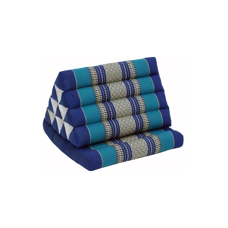 GURU SHOP Thai Cushion, Triangular Pillow, Kapok, Day Bed with