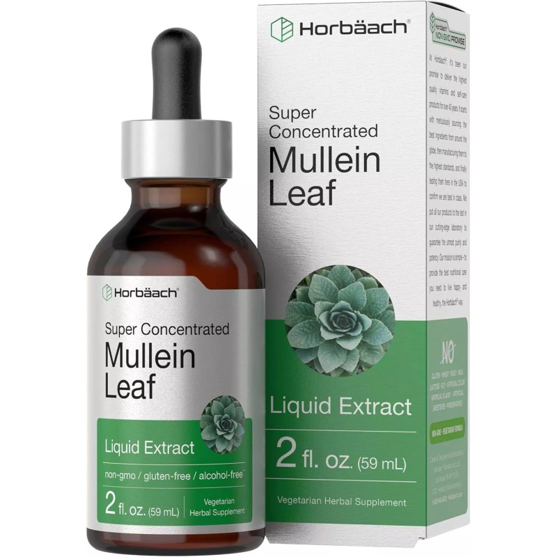 Horbäach Mullein Leaf Liquid Extract | 2 fl oz |