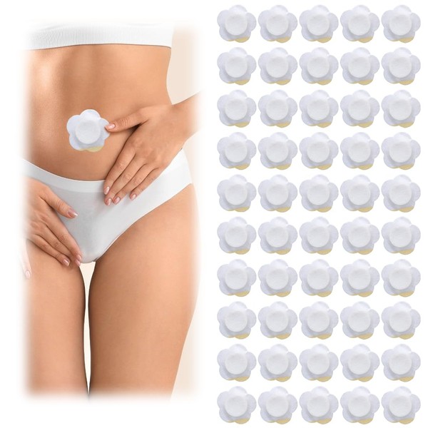 NHQZ 50 Stück Selbstklebend Castor Oil Pack Wrap für Den