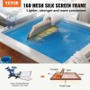 2-Piece Screen Printing Kit with 20x24inch Aluminum Silk Screen Printing