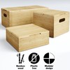 KD Essentials Bamboo storage-box lid (certified sustainable wood, natural)