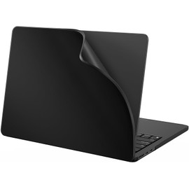 BlueSwan Case Compatible with MacBook Pro 16 inch Case M4 M3 M2 M1 Pro/Max 2025 2024-2021 A3403 A3186 A2991 A2780 A2485, Flexible PP and Anti-Fingerprint Protective Case, Matte Dark Black