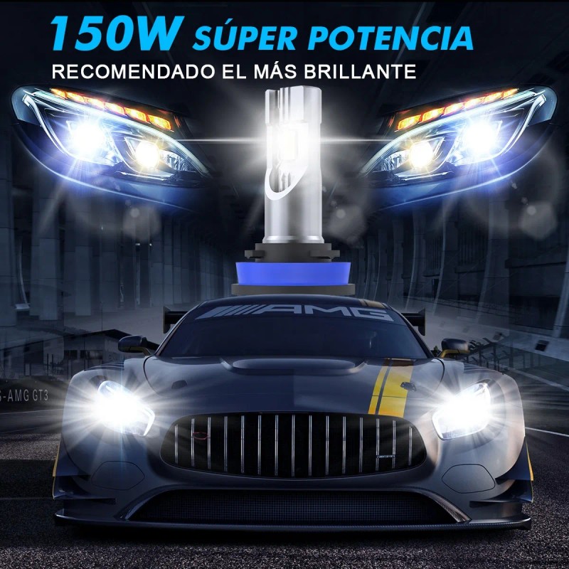 Kit De Faros Led H4 H7 H11 9005 9006 9007