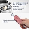 kwmobile Key Cover Compatible with Fiat Lancia 3 Button Car