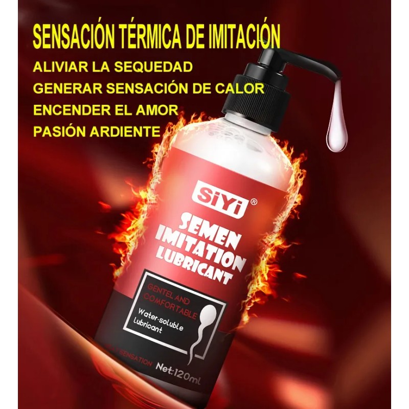 Lubricante Íntimo Sensación De Calor Hidratación 120ml