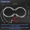 JESYMBX For Toyota Camry 2018-2021 Water Cup Holder Ambient Light