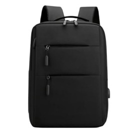 BRANDS FOR LESS USA Anti-Theft Laptop Backpack, Waterproof, 15.6 Inch, USB Charging Port, Multi-Compartment for Travel & Office (Black), Average