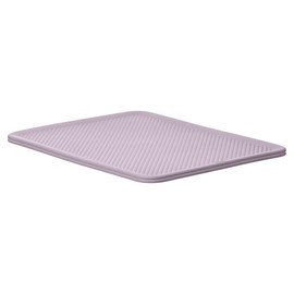 Superio Ribbed Collection - Decorative Plastic Open Home Storage Bins Organizer Baskets, Lilac (Parent) Container Boxes for Organizing Closet Shelves Drawer Shelf (Lid - Large (15/22 Liter), 2 Pack)