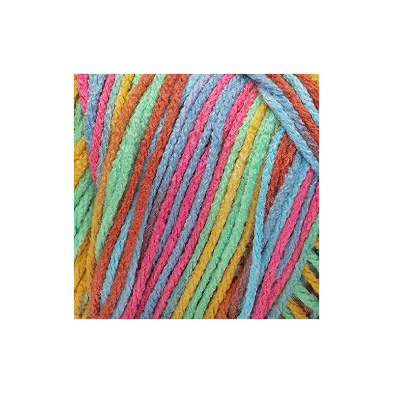 RED HEART Super Saver Yarn, Pooling - Papaya