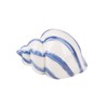Beachcombers Stripe Shell Figure Figurine Blue