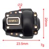 MEUS RACING 7g Ascent 18 Brass Diff Cover Front and