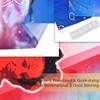 RosieLily Funny Kids Cat Beach Shower Curtains Set with 12