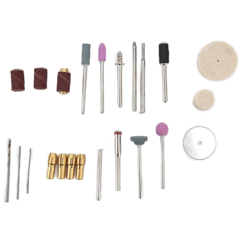 Greensen Electric Bohrer Set Compact 3-Geeed Mini Zum Polieren des