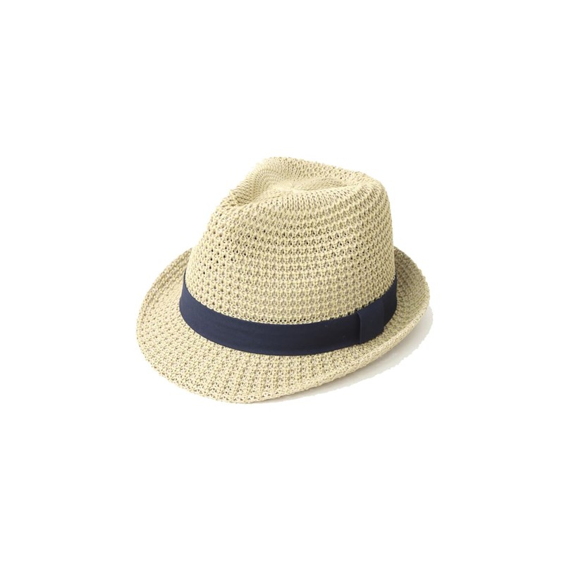 regnuu Straw Hat, Mugi Straw Hat, Men's, Aze Knitting, Medium