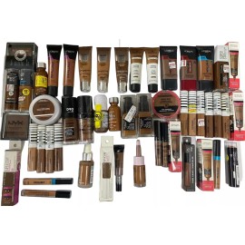 Maybelline Lote De 100 Maquillajes En Tonos Oscuros