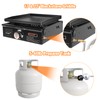 ABYDA ABYDA 6 FT Propane Adapter Hose with Regulator, Elbow