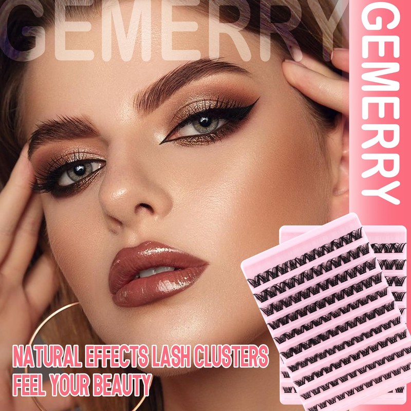 GEMERRY MHL-01 Volume Eyelash Extensions, 8-16 mm, Cluster Lashes, Individual
