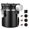 ShanSon Coffee Canister Airtight Coffee Container Stainless Steel Coffee Bean