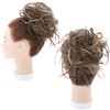 S-noilite Tousled Updo Messy Hair Bun Hairpiece Wavy Ponytail Bun