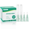 100 Pack 32G 4MM/0.15 Inch Needle for Lab Measuring, Individually
