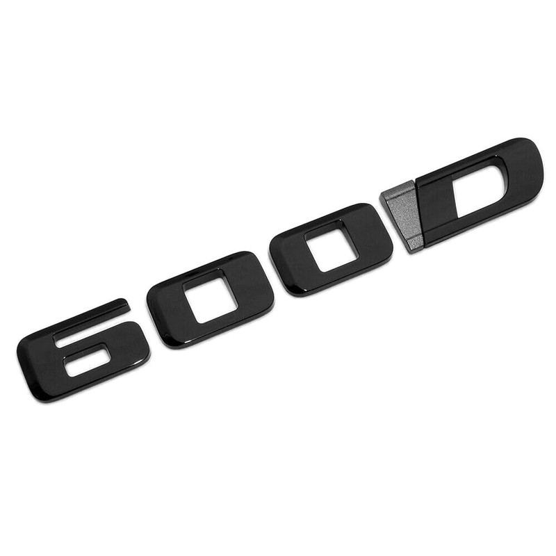 3Pack Escalade 600 600D Rear Liftgate Emblem 3D Badge Letter