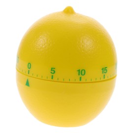 MAGICLULU Mechanical Timer Cartoon Lemon Shape Cooking Timer Adorable Lemon Design for Kitchen Baking and Cooking Management for Study Fitness and Home Use
