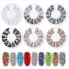 Crystal Nail Stone 12-Slot Set / 크리스탈 네일스톤 12칸 세트
