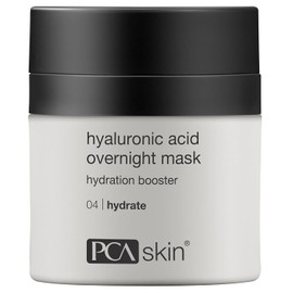 PCA SKIN Overnight Face Mask, Hyaluronic Acid Overnight Mask, Brightening Face Mask Rejuvenates and Hydrates Skin Overnight, Helps Boost Skin Radiance and Luminosity, Anti Aging Face Mask, 1.8 oz Jar