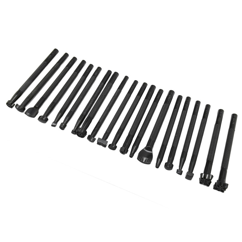20pcs Leather Stamping Tools Handcraft Accurate Printing Skid Resistance Leather