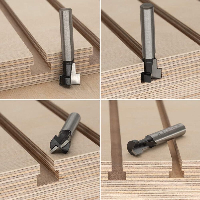 ENT 09047 2-piece HW T-Slot Cutter Set Optimised for M10,